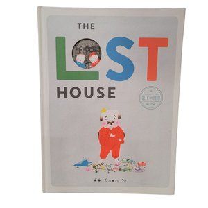 Lost house seek and find colorfull oversize grandpa grandchild hard back book
